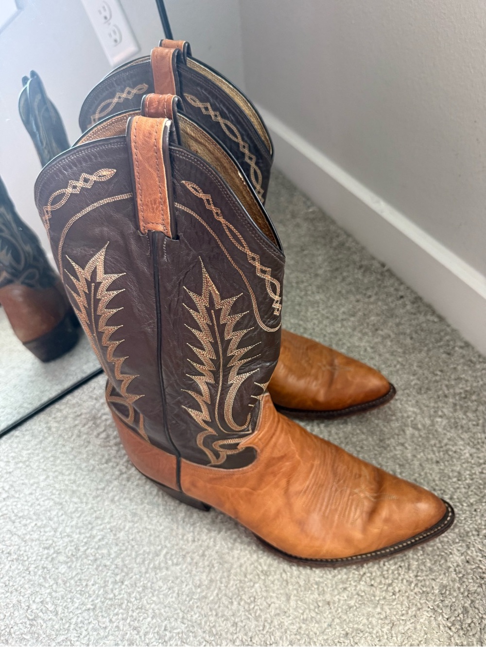 Tony Lama Western Men’s boots 10.5 VTG